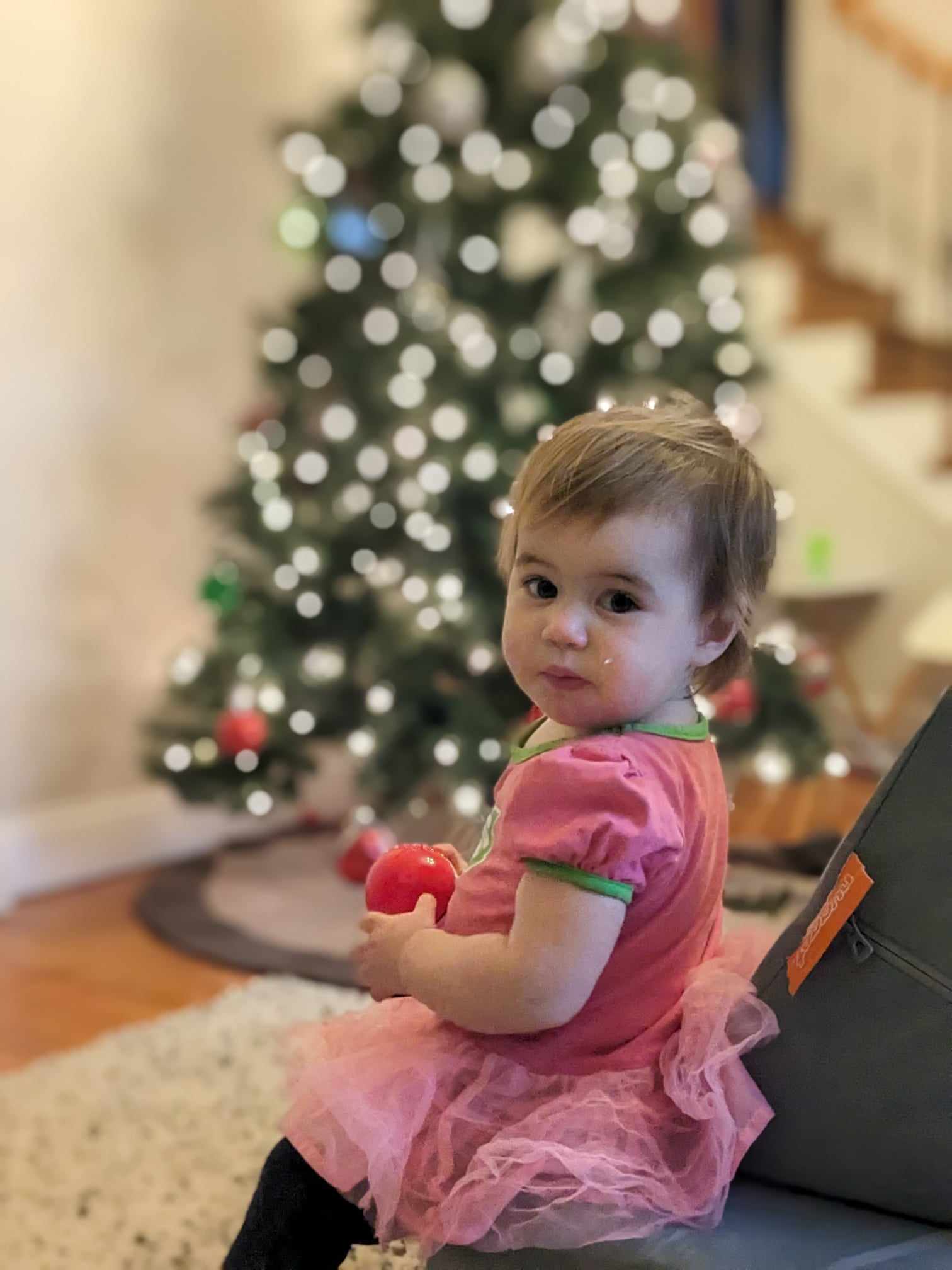 Aurora and Her Christmas Tree