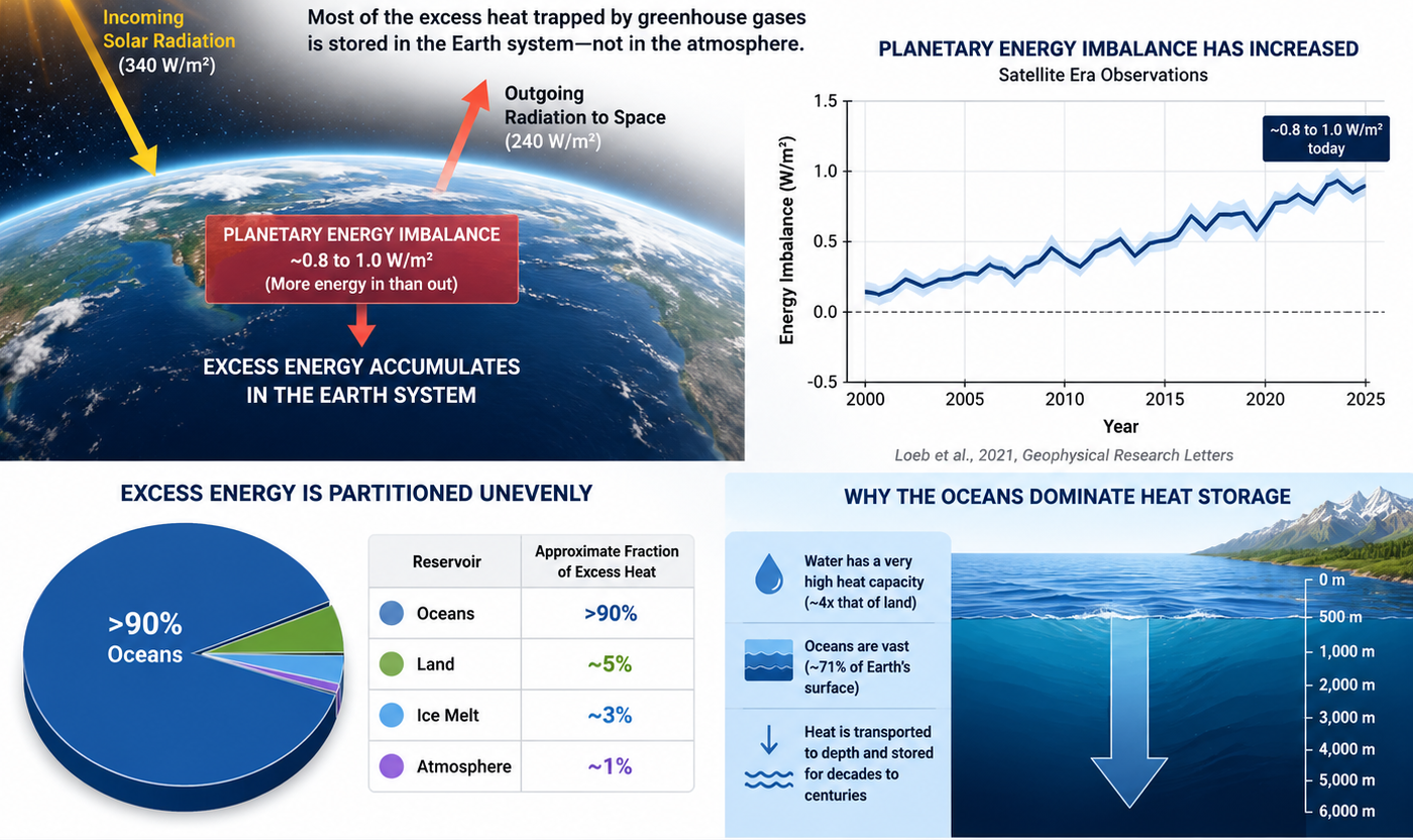 Earth's Energy Imbalance