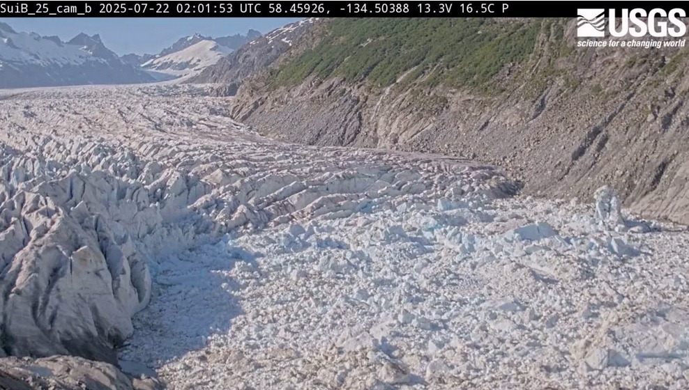 Suicide Basin Ice Damn Before