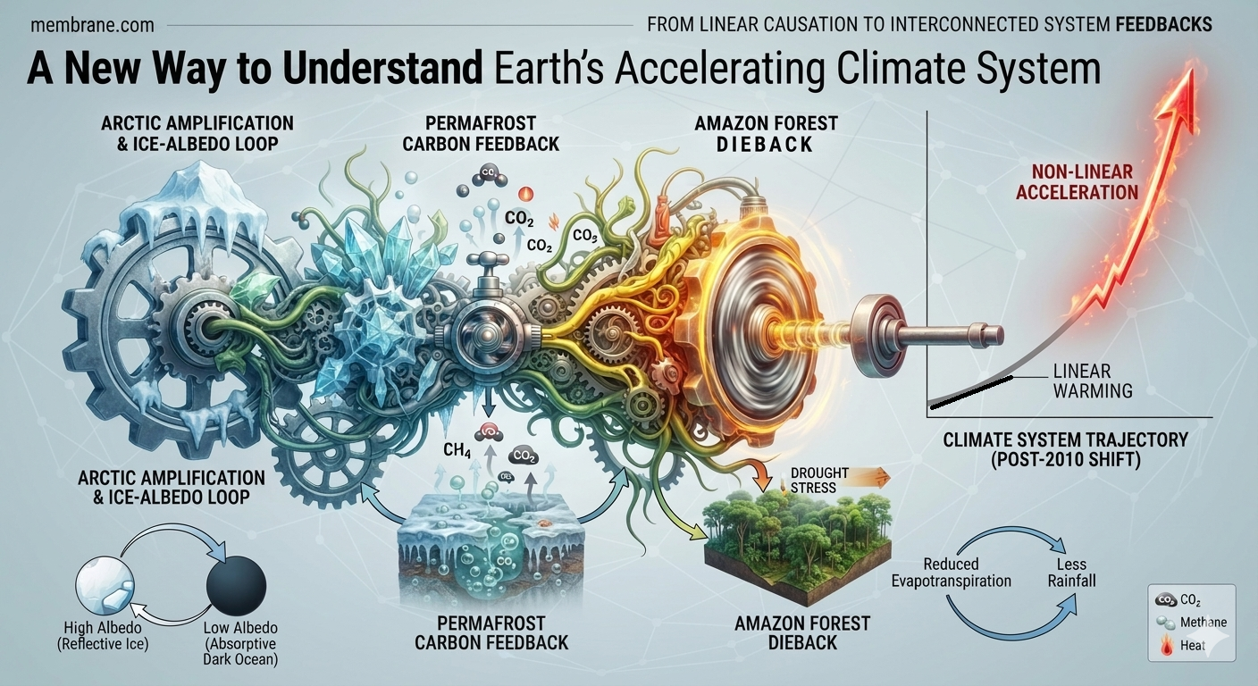 Climate Change Threshold-Driven Dynamics