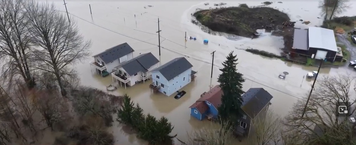 Washington State Atmospheric River Flooding
