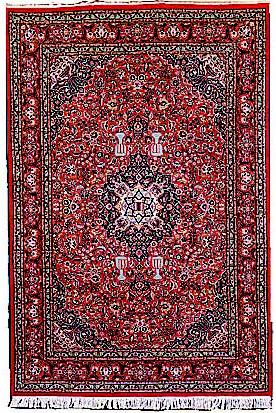 Red Kashan Carpet