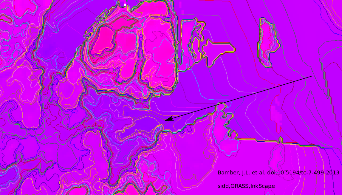 Bedrock below 79N and Zachariae