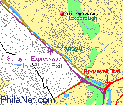 Manayunk and Roxborough, PA